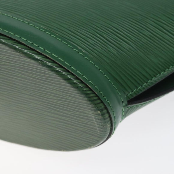 LOUIS VUITTON Epi Saint Jacques Poignees Long Bag Green M52334 LV Auth 127775