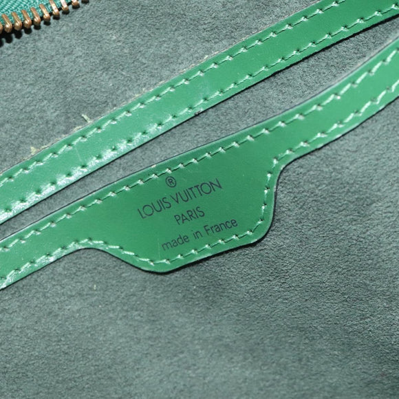 LOUIS VUITTON Epi Saint Jacques Poignees Long Bag Green M52334 LV Auth 127775