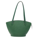 LOUIS VUITTON Epi Saint Jacques Poignees Long Bag Green M52334 LV Auth 127775-13
