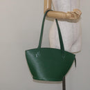 LOUIS VUITTON Epi Saint Jacques Poignees Long Bag Green M52334 LV Auth 127775-22