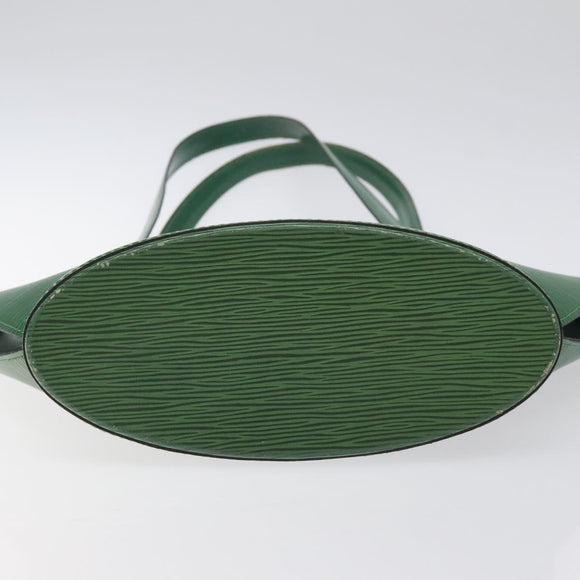 LOUIS VUITTON Epi Saint Jacques Poignees Long Bag Green M52334 LV Auth 127775