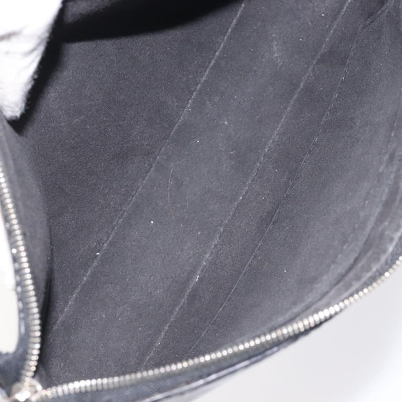 LOUIS VUITTON Epi Electric Pochette Accessoires Pouch Noir M4080N LV Auth 127783