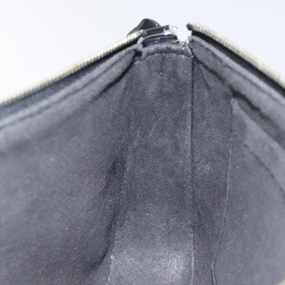 LOUIS VUITTON Epi Electric Pochette Accessoires Pouch Noir M4080N LV Auth 127783