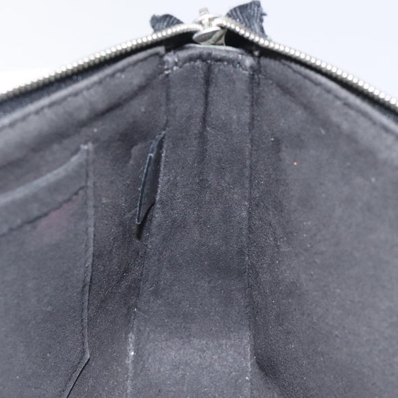 LOUIS VUITTON Epi Electric Pochette Accessoires Pouch Noir M4080N LV Auth 127783
