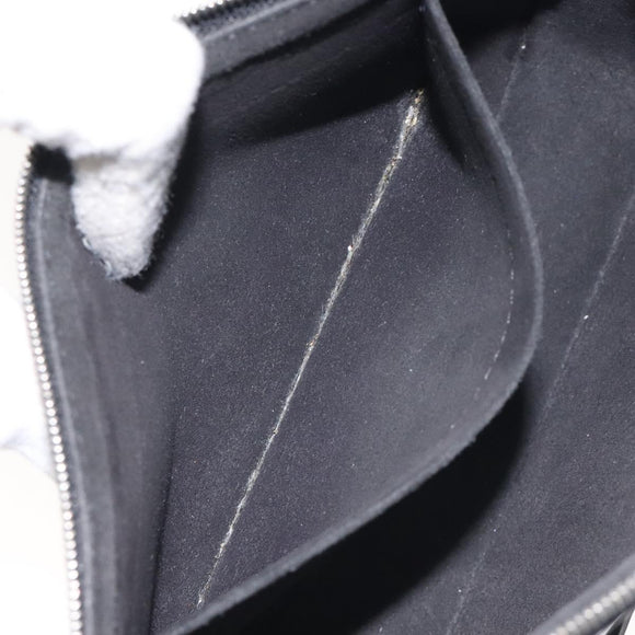 LOUIS VUITTON Epi Electric Pochette Accessoires Pouch Noir M4080N LV Auth 127783