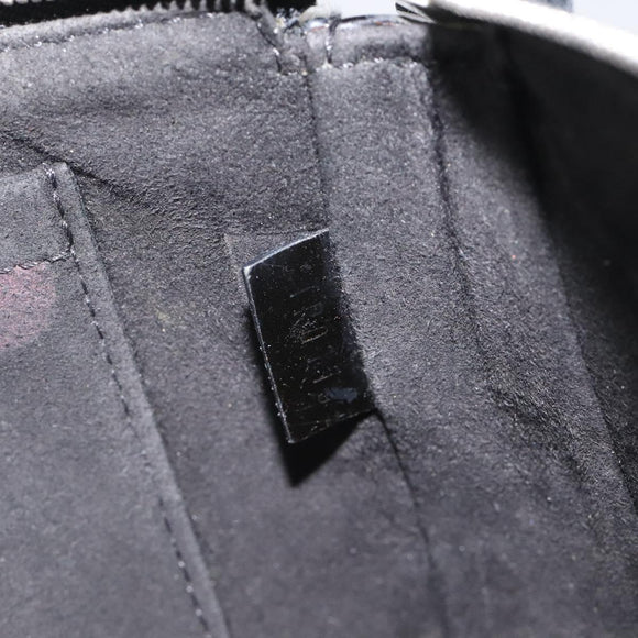 LOUIS VUITTON Epi Electric Pochette Accessoires Pouch Noir M4080N LV Auth 127783
