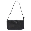 LOUIS VUITTON Epi Electric Pochette Accessoires Pouch Noir M4080N LV Auth 127783-3