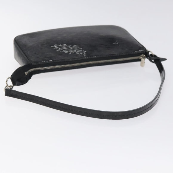 LOUIS VUITTON Epi Electric Pochette Accessoires Pouch Noir M4080N LV Auth 127783