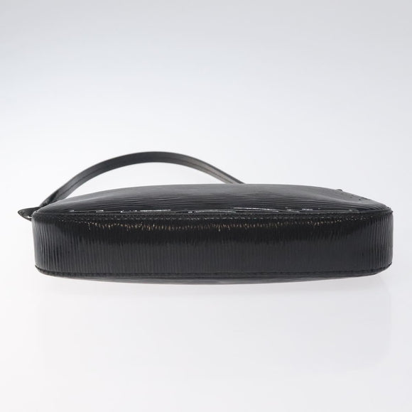 LOUIS VUITTON Epi Electric Pochette Accessoires Pouch Noir M4080N LV Auth 127783