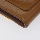 LOUIS VUITTON Vernis Rossmore MM Shoulder Bag Rose Velours M91589 LV Auth 127784-17