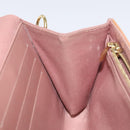 LOUIS VUITTON Vernis Rossmore MM Shoulder Bag Rose Velours M91589 LV Auth 127784-20