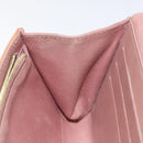 LOUIS VUITTON Vernis Rossmore MM Shoulder Bag Rose Velours M91589 LV Auth 127784-21
