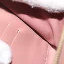 LOUIS VUITTON Vernis Rossmore MM Shoulder Bag Rose Velours M91589 LV Auth 127784-12