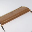 LOUIS VUITTON Vernis Rossmore MM Shoulder Bag Rose Velours M91589 LV Auth 127784-6