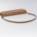 LOUIS VUITTON Vernis Rossmore MM Shoulder Bag Rose Velours M91589 LV Auth 127784-7