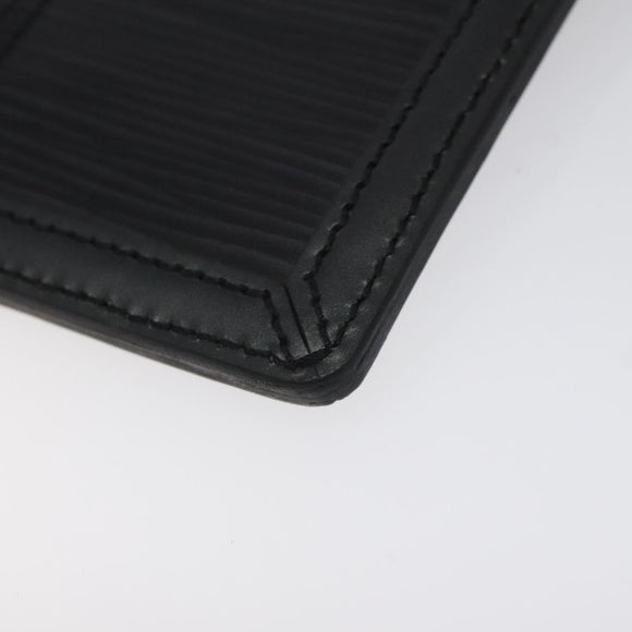 LOUIS VUITTON Epi Stretch Mojito Umhängetasche Pouch Schwarz M54612 LV Auth 127785
