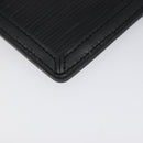 LOUIS VUITTON Epi Stretch Mojito Shoulder Bag Pouch Black M54612 LV Auth 127785-16