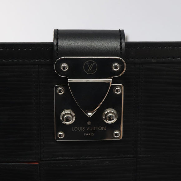 LOUIS VUITTON Epi Stretch Mojito Umhängetasche Pouch Schwarz M54612 LV Auth 127785