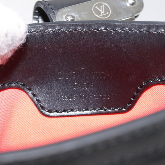 LOUIS VUITTON Epi Stretch Mojito Umhängetasche Pouch Schwarz M54612 LV Auth 127785