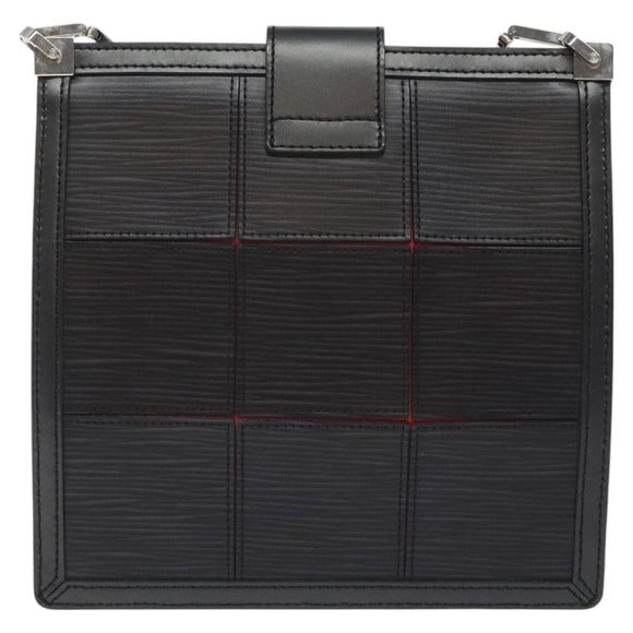 LOUIS VUITTON Epi Stretch Mojito Umhängetasche Pouch Schwarz M54612 LV Auth 127785