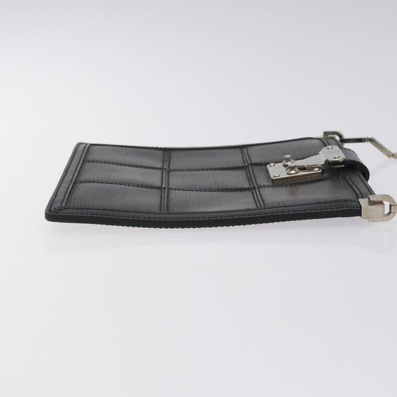 LOUIS VUITTON Epi Stretch Mojito Umhängetasche Pouch Schwarz M54612 LV Auth 127785
