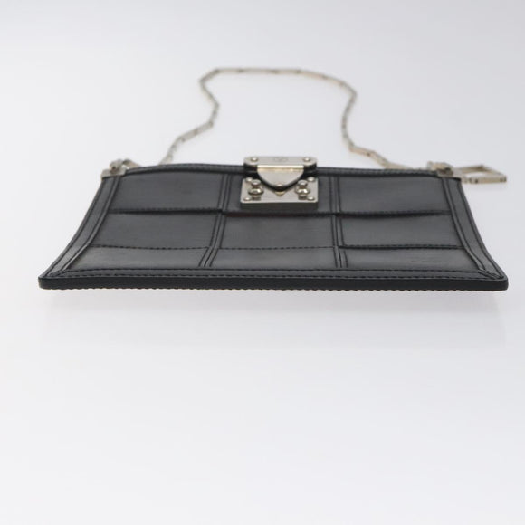 LOUIS VUITTON Epi Stretch Mojito Umhängetasche Pouch Schwarz M54612 LV Auth 127785