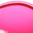 LOUIS VUITTON Vernis Rose Porte Monnaie Chapeau Coin Purse M93690 Auth 127793V-17