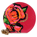 LOUIS VUITTON Vernis Rose Porte Monnaie Chapeau Coin Purse M93690 Auth 127793V-13