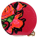 LOUIS VUITTON Vernis Rose Porte Monnaie Chapeau Coin Purse M93690 Auth 127793V-2