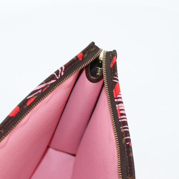 LOUIS VUITTON Monogram Jungle Dot Poche Toilette 26 Pouch LV Auth 127808M