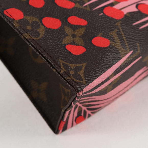 LOUIS VUITTON Monogram Jungle Dot Poche Toilette 26 Pouch LV Auth 127808M