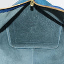 LOUIS VUITTON Epi Keepall 50 Boston Bag Blue M42965 LV Auth 127810-19