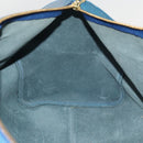 LOUIS VUITTON Epi Keepall 50 Boston Bag Blue M42965 LV Auth 127810-20