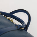 LOUIS VUITTON Epi Keepall 50 Boston Bag Blue M42965 LV Auth 127810-8