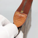 LOUIS VUITTON Damier Ebene Poche Toilette 26 Pouch N47543 LV Auth 127811-9