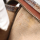 LOUIS VUITTON Damier Ebene Poche Toilette 26 Pouch N47543 LV Auth 127811-12