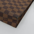 LOUIS VUITTON Damier Ebene Poche Toilette 26 Pouch N47543 LV Auth 127811-7