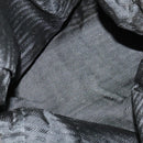 PRADA Chain Shoulder Bag Leather Black Gold Auth 127820-16