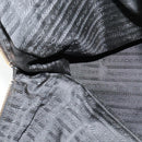 PRADA Chain Shoulder Bag Leather Black Gold Auth 127820-18