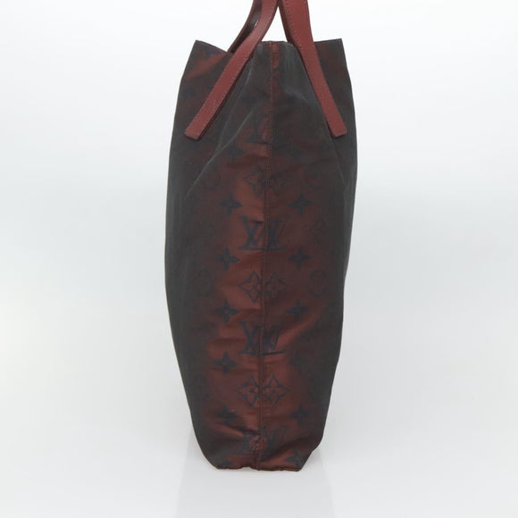 LOUIS VUITTON Monogram Cabas Escapade Tote Bag Nylon Brown M56710 LV Auth 127824