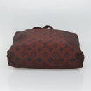 LOUIS VUITTON Monogram Cabas Escapade Tote Bag Nylon Brown M56710 LV Auth 127824-9