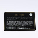 CHANEL Deauville line COCO Mark Chain Wallet Raffia Navy Gold CC Auth 127827-12