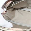 BURBERRY Nova Check Blue Label Shoulder Bag Canvas Pink Silver Auth 127833-18