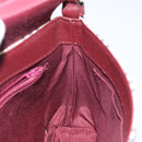 BURBERRY Nova Check Shoulder Bag Canvas Leather Beige Gold Auth 127835-18