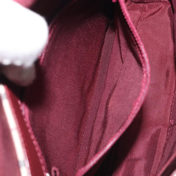 BURBERRY Nova Check Shoulder Bag Canvas Leather Beige Gold Auth 127835