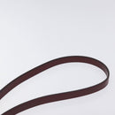 BURBERRY Nova Check Shoulder Bag Canvas Leather Beige Gold Auth 127835-8