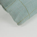 BURBERRY Sacosh Shoulder Bag Canvas Light Blue Auth 127837-11