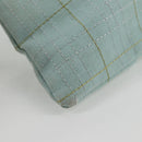 BURBERRY Sacosh Shoulder Bag Canvas Light Blue Auth 127837-13