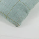 BURBERRY Sacosh Shoulder Bag Canvas Light Blue Auth 127837-14