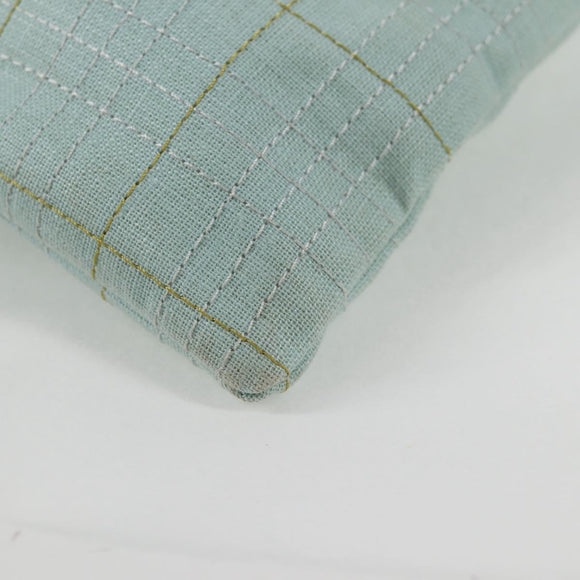 BURBERRY Sacosh Shoulder Bag Canvas Light Blue Auth 127837